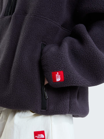 The North Face Pile Mezza Zip Red Box - Felpe Uomo - Blu