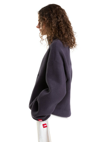 The North Face Pile Mezza Zip Red Box - Felpe Uomo - Blu