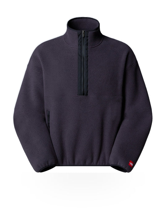 The North Face Pile Mezza Zip Red Box - Felpe Uomo - Blu