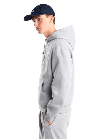 The North Face Evolution Simple Dome Full Zip - Felpe Uomo - TNF Pale Grey Heather