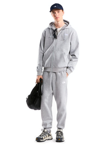 The North Face Evolution Simple Dome Full Zip - Felpe Uomo - TNF Pale Grey Heather