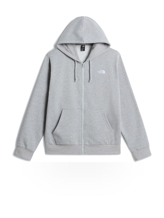 The North Face Evolution Simple Dome Full Zip - Felpe Uomo - TNF Pale Grey Heather