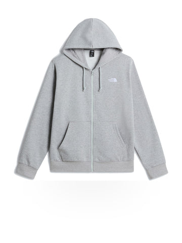 The North Face Evolution Simple Dome Full Zip - Felpe Uomo - TNF Pale Grey Heather