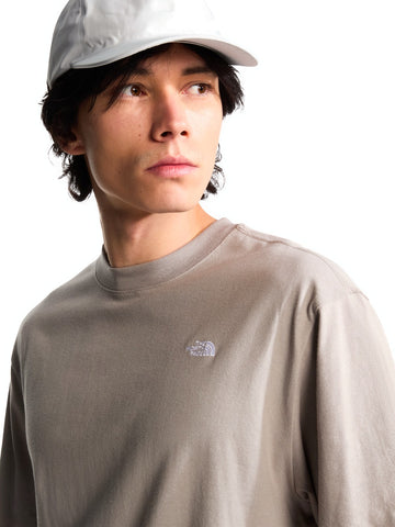 The North Face Essential Simple Dome Os - T-Shirt Uomo - Stone Slab