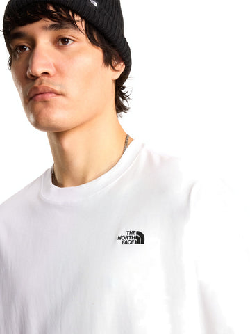 The North Face Essential Simple Dome Os - T-Shirt Uomo - Tnf White