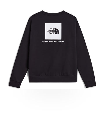 The North Face Evolution Box Nse Regular Crew - Felpe Uomo - Tnf Black