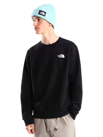 The North Face Evolution Box Nse Regular Crew - Felpe Uomo - Tnf Black