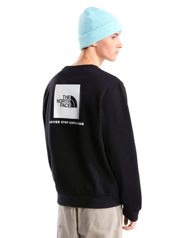 The North Face Evolution Box Nse Regular Crew - Felpe Uomo - Tnf Black