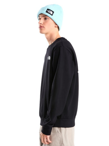 The North Face Evolution Box Nse Regular Crew - Felpe Uomo - Tnf Black