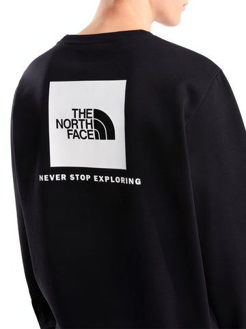 The North Face Evolution Box Nse Regular Crew - Felpe Uomo - Tnf Black