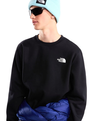 The North Face Evolution Box Nse Regular Crew - Felpe Uomo - Tnf Black
