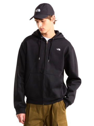 The North Face Essential Simple Dome Full Zip - Felpe Uomo - TNF Black