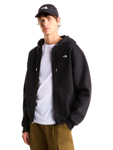 The North Face Essential Simple Dome Full Zip - Felpe Uomo - TNF Black