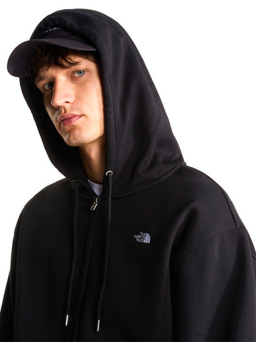 The North Face Essential Simple Dome Full Zip - Felpe Uomo - TNF Black
