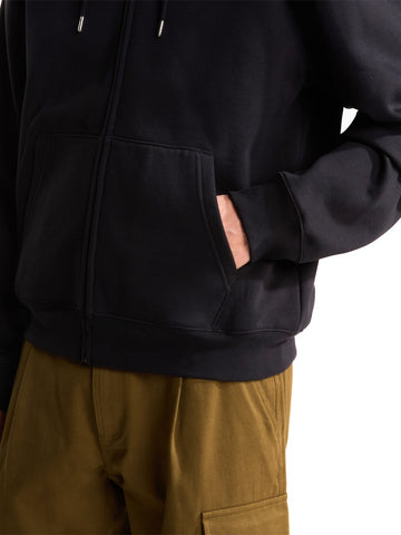 The North Face Essential Simple Dome Full Zip - Felpe Uomo - TNF Black