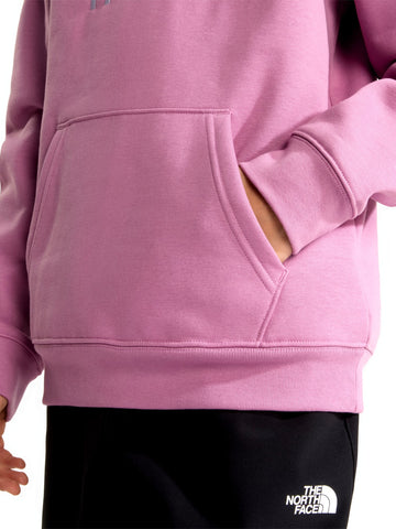 The North Face Teen Tnf Essential Drew Peak Hoodie - Felpe Bambino - Hushed Lavender