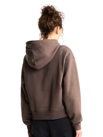 The North Face W Tnf Essential Simple Dome Boxy Os Hood - Felpe Donna - Marrone