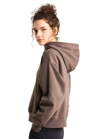 The North Face W Tnf Essential Simple Dome Boxy Os Hood - Felpe Donna - Marrone