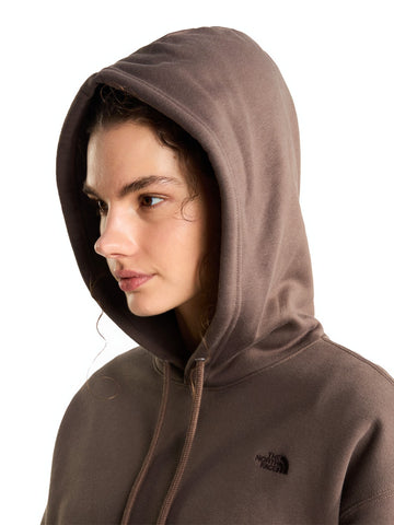 The North Face W Tnf Essential Simple Dome Boxy Os Hood - Felpe Donna - Marrone