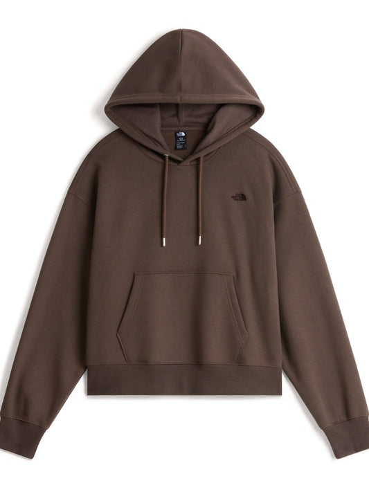 The North Face W Tnf Essential Simple Dome Boxy Os Hood - Felpe Donna - Marrone