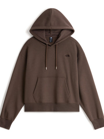 The North Face W Tnf Essential Simple Dome Boxy Os Hood - Felpe Donna - Marrone