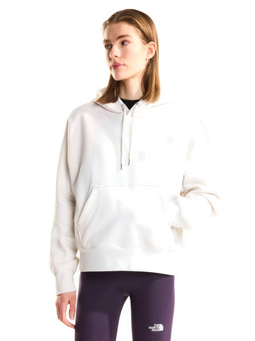The North Face W Tnf Essential Simple Dome Boxy Os Hood - Felpe Donna - Bianco