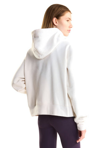 The North Face W Tnf Essential Simple Dome Boxy Os Hood - Felpe Donna - Bianco