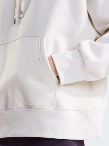 The North Face W Tnf Essential Simple Dome Boxy Os Hood - Felpe Donna - Bianco
