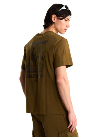 The North Face Basecamp Barista Rlx Tee - T-Shirt Uomo - Beige
