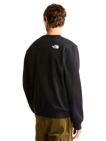 The North Face Box Half Dome Regular Crew - Felpe Uomo - Tnf Black