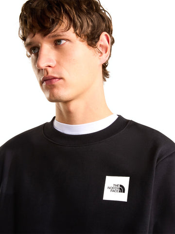 The North Face Box Half Dome Regular Crew - Felpe Uomo - Tnf Black