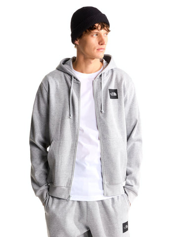 The North Face Evo Box Half Dome Full Zip - Felpe Uomo - TNF Pale Grey Heather