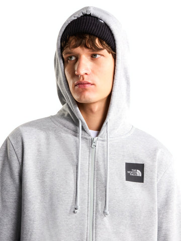 The North Face Evo Box Half Dome Full Zip - Felpe Uomo - TNF Pale Grey Heather