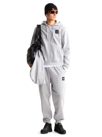 The North Face Evo Box Half Dome Full Zip - Felpe Uomo - TNF Pale Grey Heather