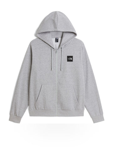 The North Face Evo Box Half Dome Full Zip - Felpe Uomo - TNF Pale Grey Heather