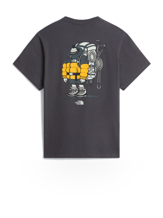 The North Face Gear Up Get Out Rlx Ss Tee - T-Shirt Uomo - Grigio Antracite