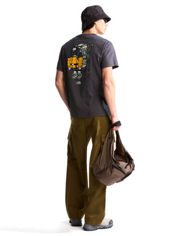 The North Face Gear Up Get Out Rlx Ss Tee - T-Shirt Uomo - Grigio Antracite