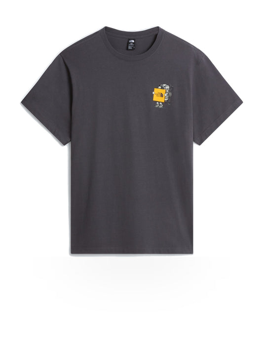The North Face Gear Up Get Out Rlx Ss Tee - T-Shirt Uomo - Grigio Antracite