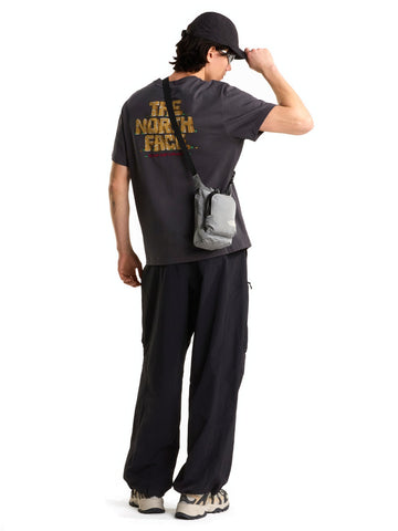 The North Face Stone Logo Rlx Ss Tee - T-Shirt Uomo - Grigio Antracite