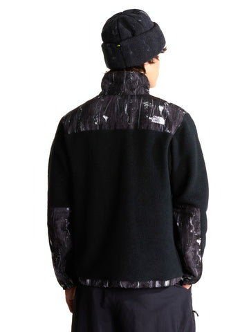 The North Face Retro Denali Jacket Print - Felpe Uomo - Nero