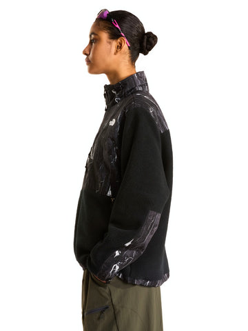 The North Face Retro Denali Jacket Print - Felpe Uomo - Nero