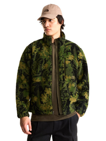 The North Face Extreme Pile 2 Fz Jacket Print - Felpe Uomo - New Taupe Green