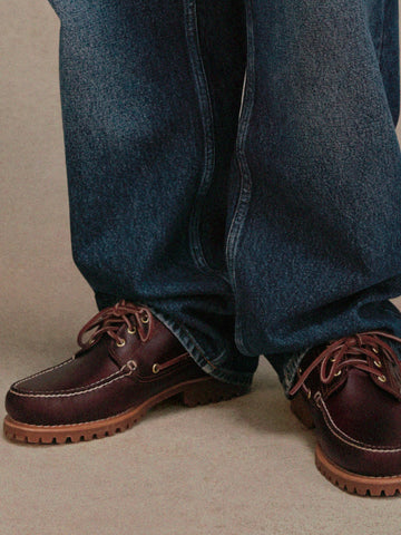 Timberland Auth Boat Shoe Burg - Scarpe Basse Uomo - Bordeaux