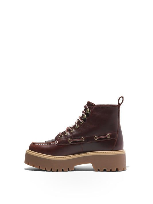 Timberland Stst Mid Lace Boot Brgnd - Anfibi Donna - Bur F Grain
