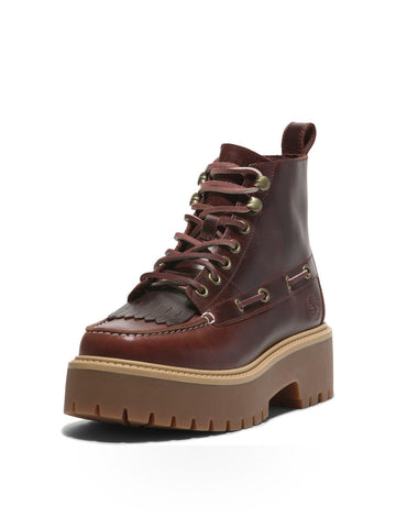 Timberland Stst Mid Lace Boot Brgnd - Anfibi Donna - Bur F Grain