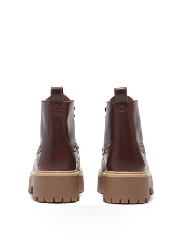 Timberland Stst Mid Lace Boot Brgnd - Anfibi Donna - Bur F Grain
