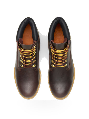 Timberland Prem 6 In Lace Waterproof Bo - Anfibi Uomo - Dk Brn Fg W Blk