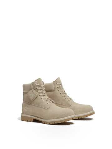 Timberland Hrtg 6 In Lace Waterproof Bo - Anfibi Uomo - Lt Beige Suede