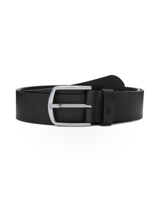Timberland Bluff Point Leather Belt - Cinture Uomo - Nero