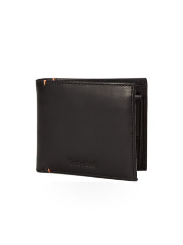 Timberland Riverton Leather Bi-fold Coin Wallet - Portafogli Uomo - Nero